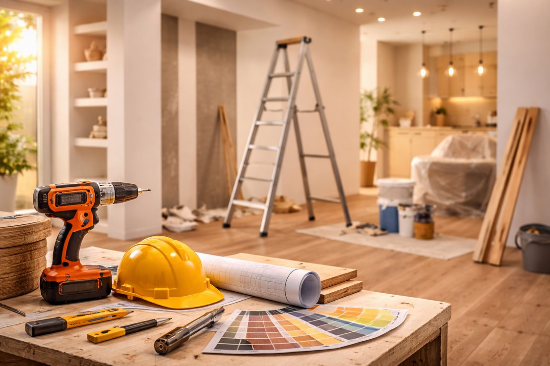 Innenausbau Geo-Domains für lokale Handwerksbetriebe Amberg